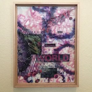 Fine Art Encaustic “UC What? 5” by Renee Wallace